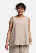 Poncho 'Cotella' – léger, naturel & moderne