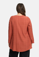 Maglia lunga a trapezio 'Ferina'