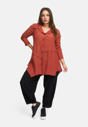 A-linje Blus Asymmetrisk 'Ferina'