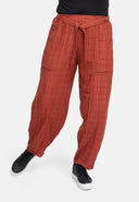 Pantaloni larghi con vestibilità conica 'Ferina'