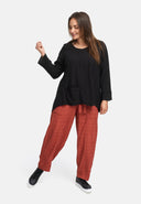 Maglia lunga a trapezio 'Ferina'