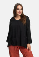 Maglia lunga a trapezio 'Ferina'