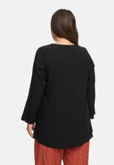 Maglia lunga a trapezio 'Ferina'