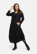 Kleid in A-Linie mit Raffung 'Ferina'