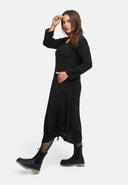 Vestido en línea A con fruncido 'Ferina'