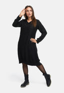 Tyylikäs mekko, A-linja, rakenteellisella kuviolla 'Noira'