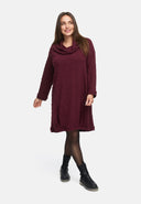 Elegantes Kleid aus Viskose-Stretch 'Floréa'