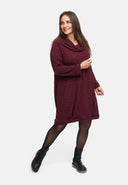 Elegant jurkje van viscose-stretch 'Floréa'