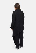 Blusa-túnica, linha A, assimétrica 'Noira'