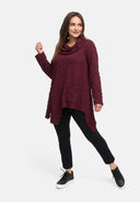 Tunika A-linje med cowl-krave 'Floréa'