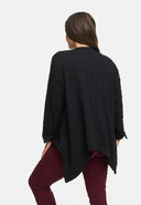 Μπουφάν ασύμμετρο με φερμουάρ 'Floréa'