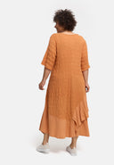 'Camilla' Jurk – vloeiend, natuurlijk & elegant