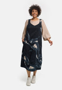 'Velisse' robe salopette – stretch coton, longueur midi