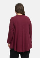 Los vallende tuniek van hennep-katoenmix 'Elure'