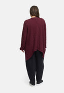 Μπουφάν ασύμμετρο με φερμουάρ 'Floréa'