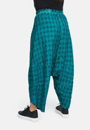 Calças largas de harém, arejadas e leves 'Velena'