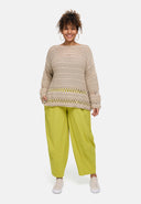 'Livia' Broek – Wijde Pasvorm, strak Ontwerp, & rekbaar