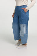 'Sky' Byxor – Förstklassig Denim, Lapp & Stretch