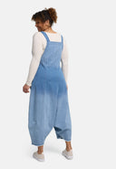 Salopette 'Sky' – Denim de qualité supérieure, dégradé & détails patchés