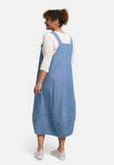 'Mara' Schortjurk V-hals, Midi-lengte & Alledaagse-Chic