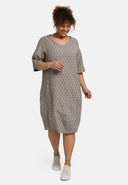 'Olina' Jurk – licht, gestructureerd & Zacht-Rekbaar