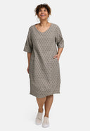 'Olina' Jurk – licht, gestructureerd & Zacht-Rekbaar