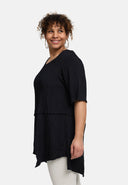 'Crissa' V-Neck Tunika – leicht, lässig & figurschmeichelnd