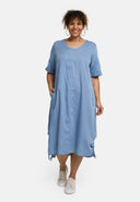 Vestido 'Alina' – línea A, suave y con detalles de cordón