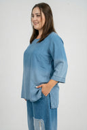 'Inea' Denim Shirt – soft & airy