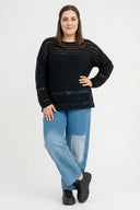 Camisola de Malha 'Cotture' – Toque Suave, Corte Elegante & Arejado