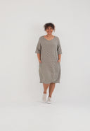 'Olina' jurk – licht, gestructureerd & soft-stretch