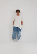 'Crissa' Tunika – plisseret, let & moderne-asymmetrisk